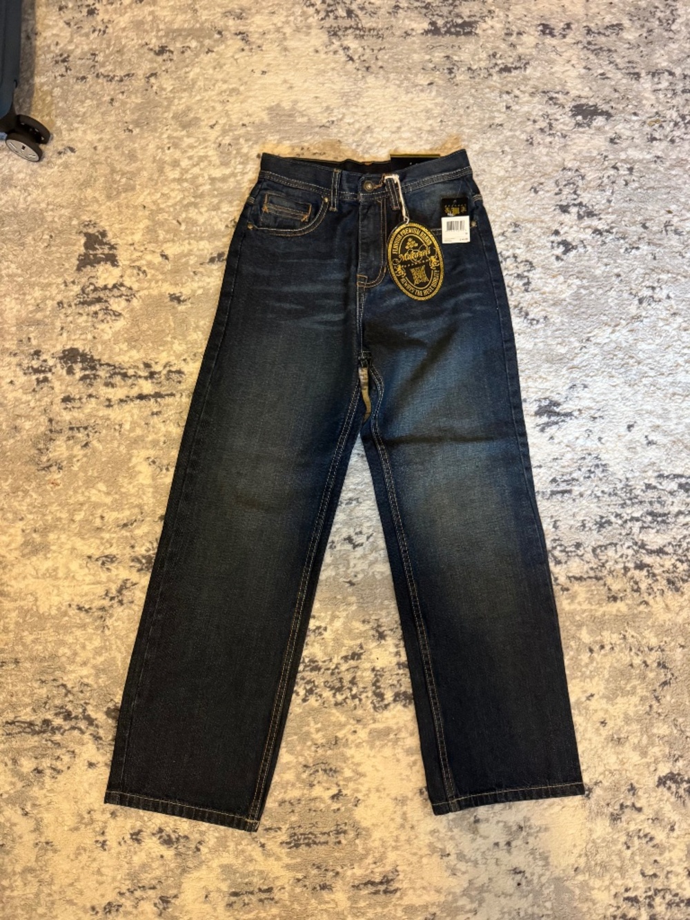 Makaveli Boys Dark Wash Straight Leg Jeans Size 10 NWT